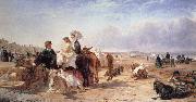 William Havell Weston Sands in 1864 USA oil painting artist